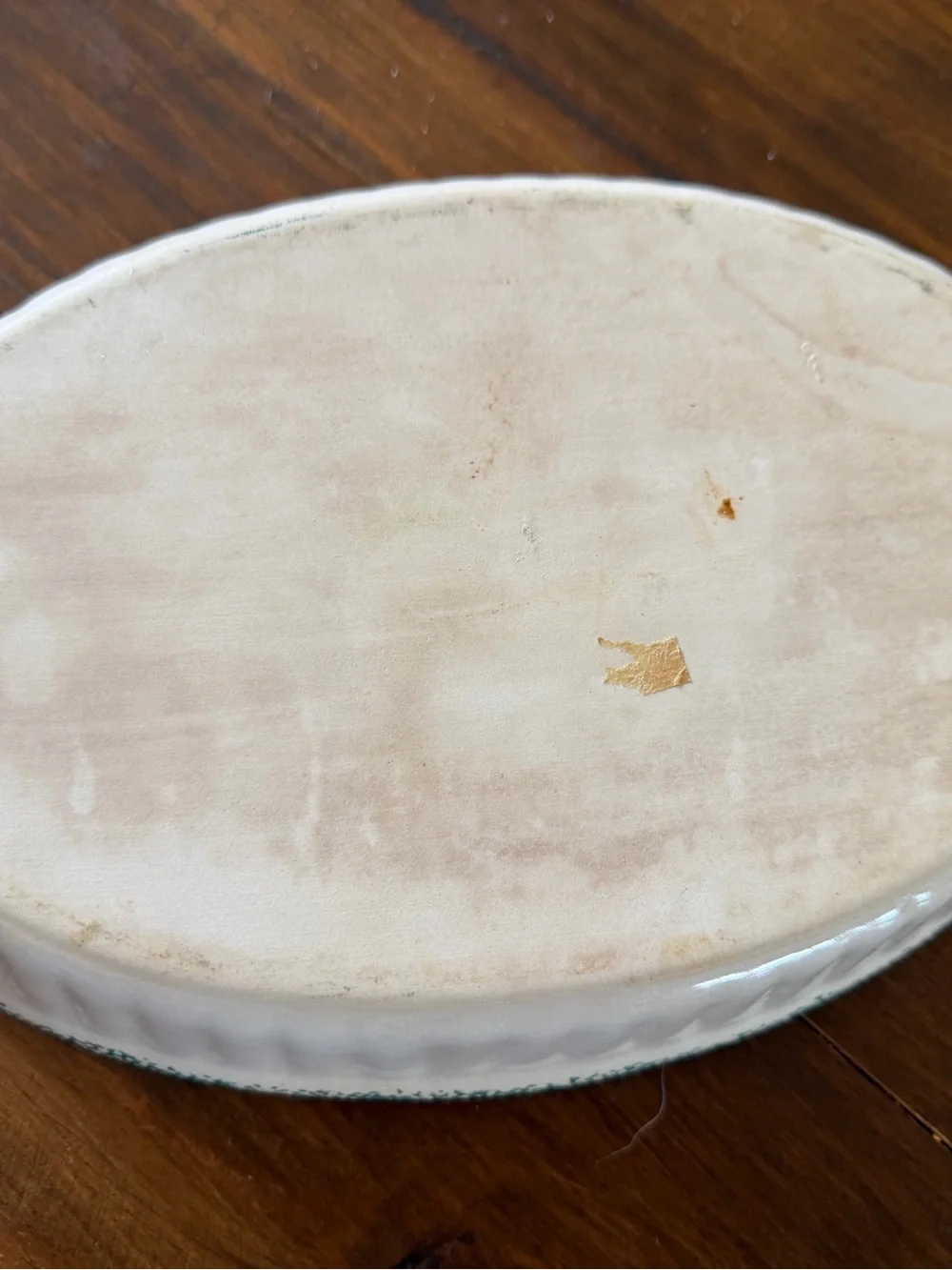 Apple Casserole Dish vintage stoneware baking dish country cottage core
